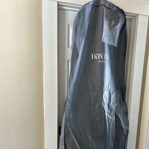 David's Bridal Gray Travel Bag